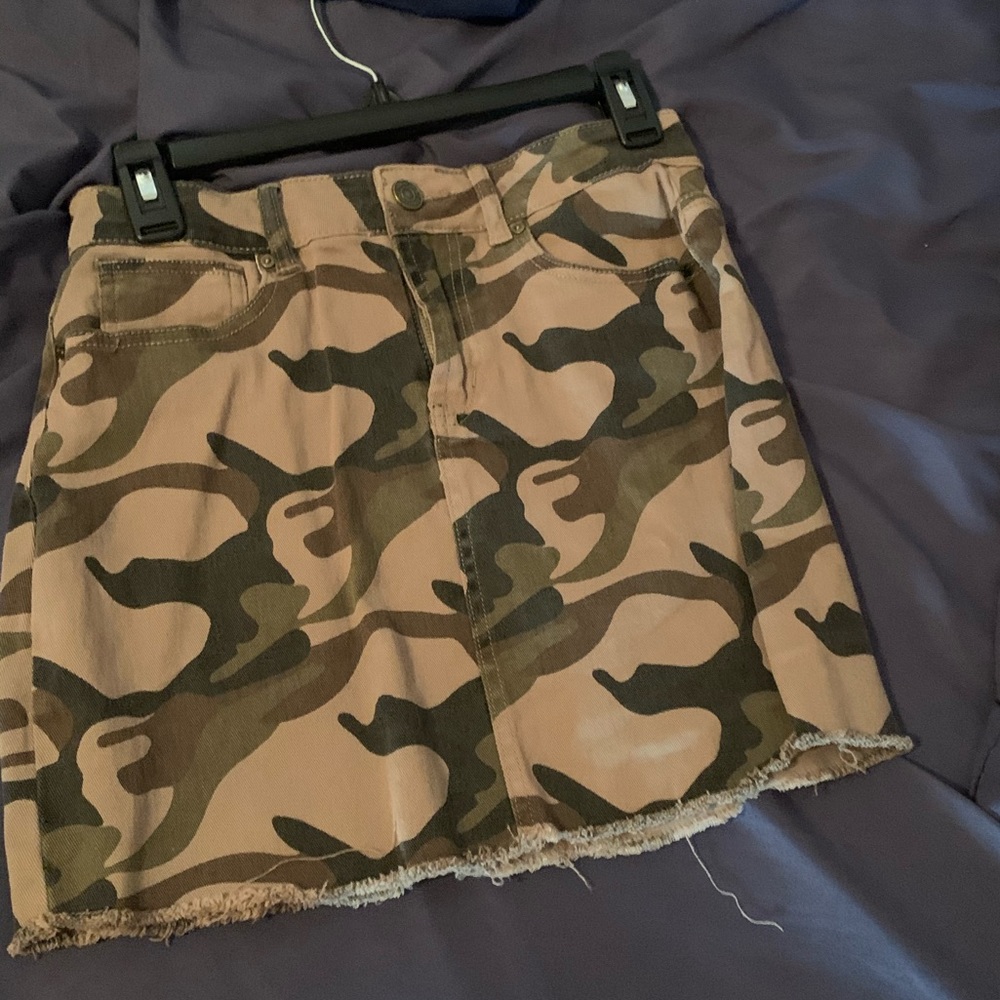 Camo skirt